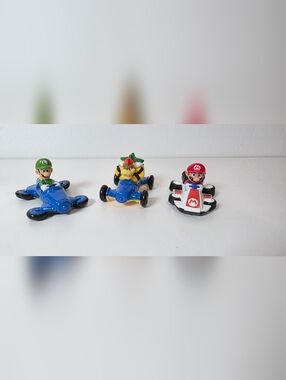 McDonald's Mario Kart Toy Car Trio
